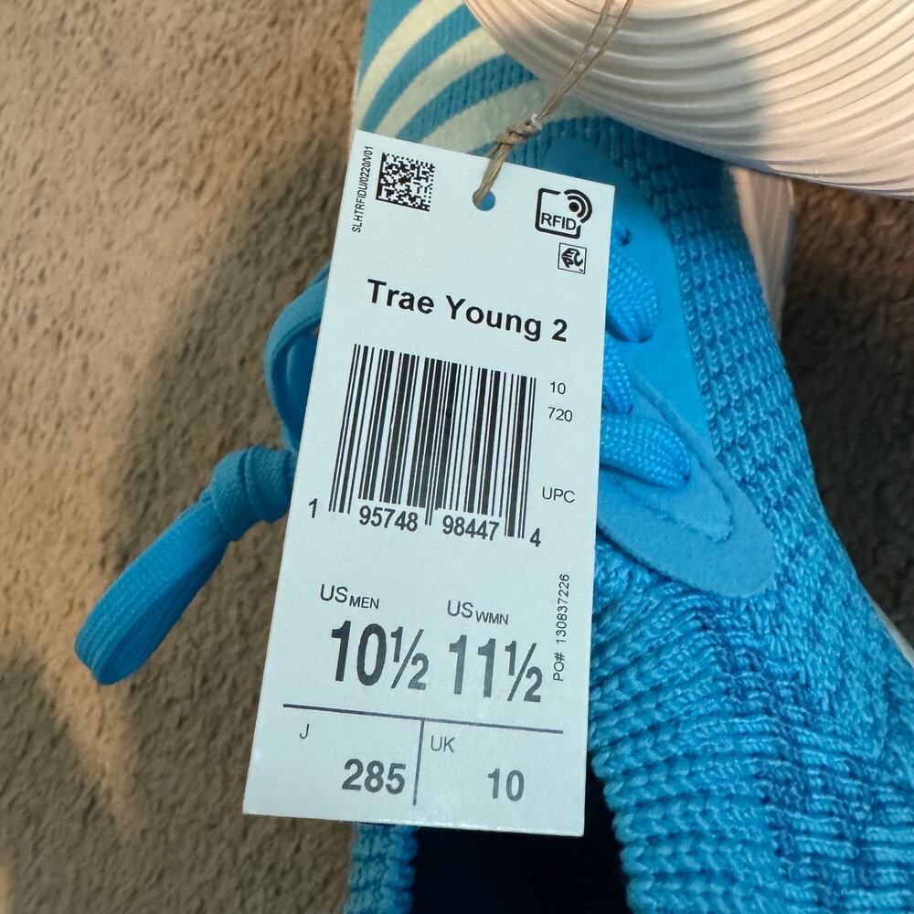 Adidas Trae Young 2 Basketball Shoes Size 10.5 - Picture 4 of 4